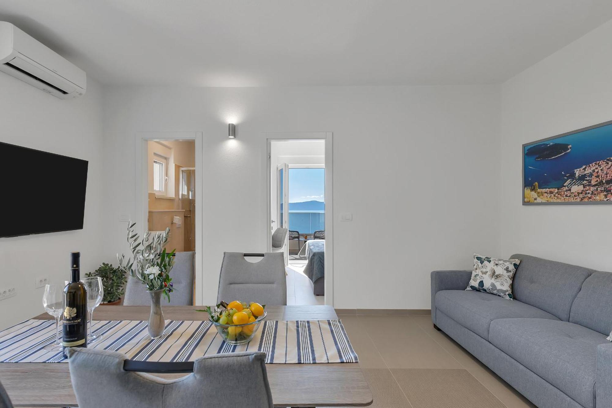 Golden Horizon Retreat Apartment Подгора Екстериор снимка