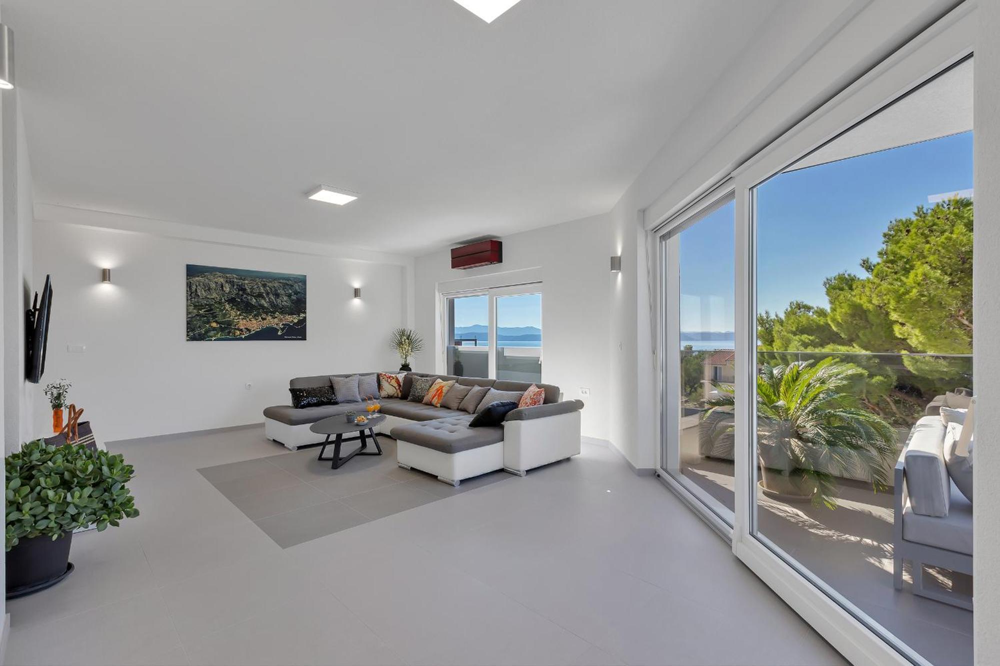 Golden Horizon Retreat Apartment Подгора Екстериор снимка
