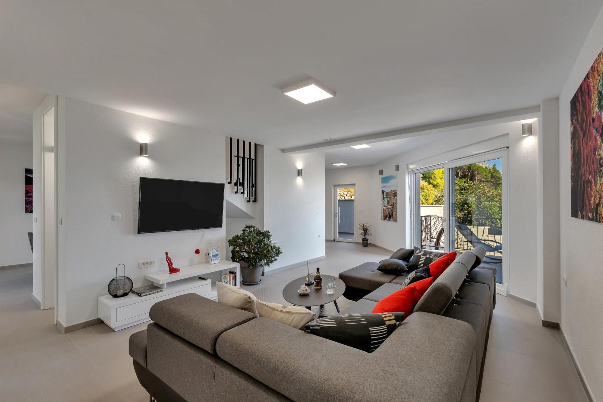 Golden Horizon Retreat Apartment Подгора Екстериор снимка