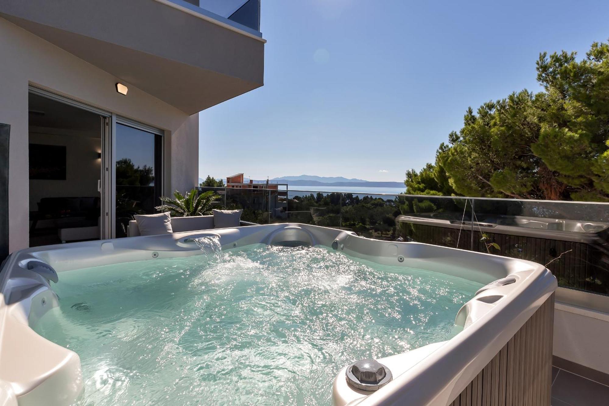 Golden Horizon Retreat Apartment Подгора Екстериор снимка
