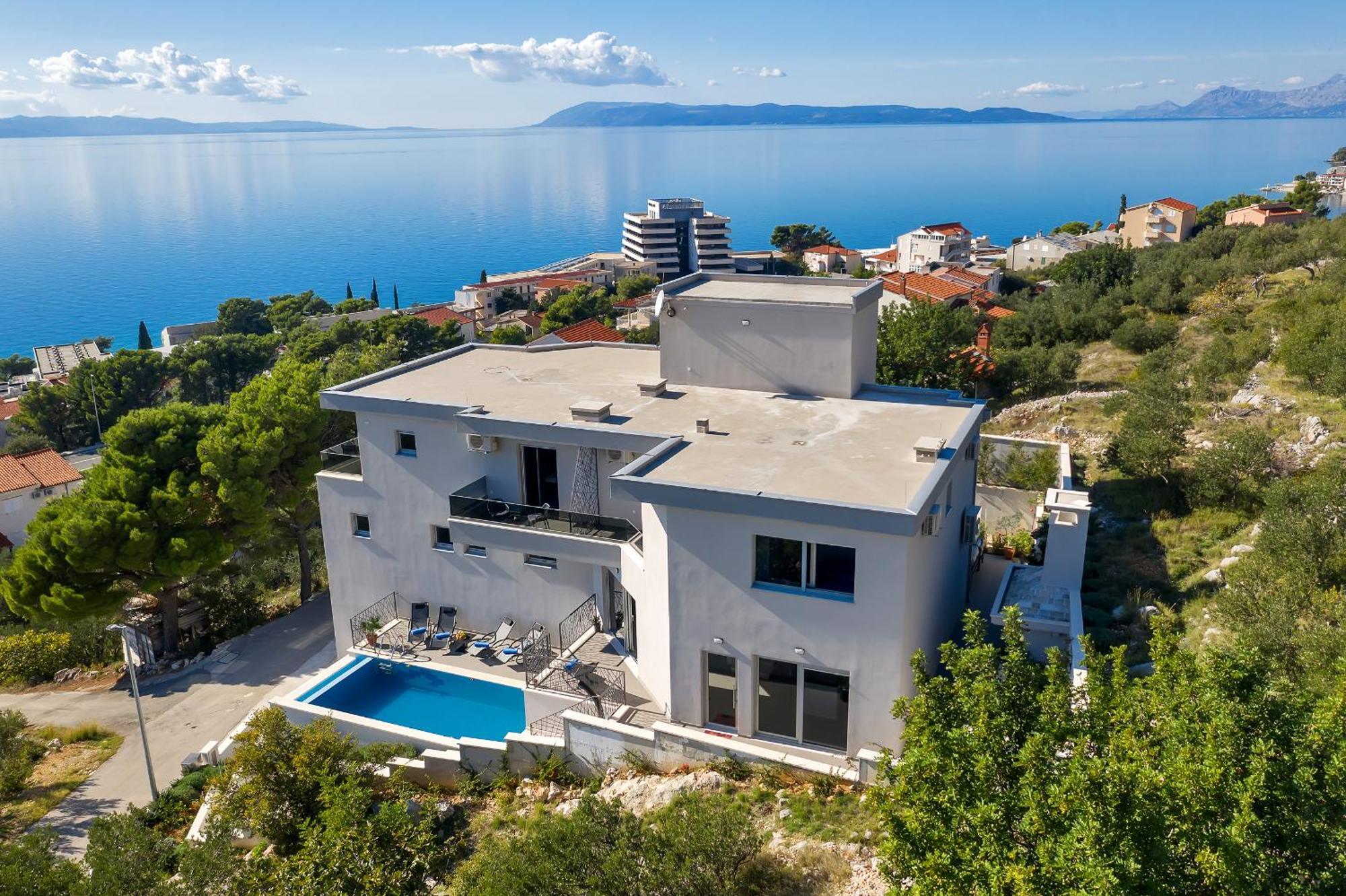 Golden Horizon Retreat Apartment Подгора Екстериор снимка